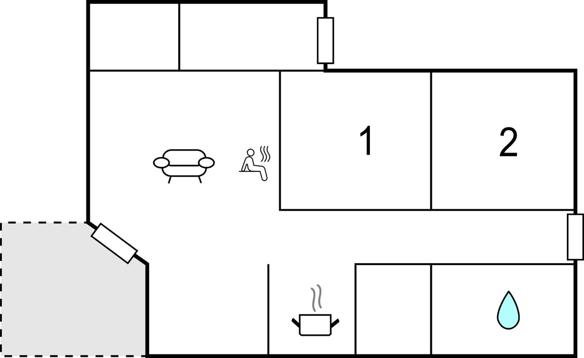 Cozy Home In Krems Ii-Warderbrueck With Wifi Gols Ngoại thất bức ảnh